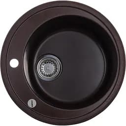 Мийка кухонна Zerix ZS-510R-12 Коричнева (ZX4536)