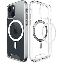 Чохол Epik TPU Space Case with MagSafe для Apple iPhone 13 mini (5.4) Прозорий