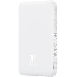 Зовнішній акумулятор Baseus Magnetic Mini 5000mAh 20W White (P10022107223-00) [117952] - мініатюра 2