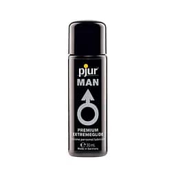 Густий силіконовий лубрикант Pjur MAN Premium Extremeglide із тривалим ефектом, економна, 30 мл