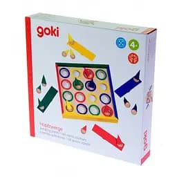 Настільна дерев'яна гра Goki Літаючі ельфи 21 деталь (HS107)