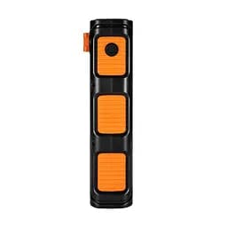 Повербанк з сонячною панеллю 30000mAh Power Bank Kraft KPB-U1930HCSL Orange ліхтар, динамогенератор (43-00065) - мініатюра 3