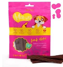 Лакомство Mavsy LAMB sticks палочки для собак по уходу за зубами и деснами с ягненком , 100 г