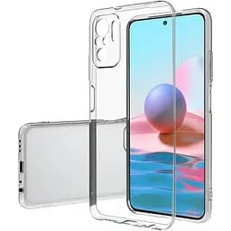 TPU чехол Epic Transparent 1,5mm Full Camera для Xiaomi Redmi Note 10/Note 10s Бесцветный (прозрачный)