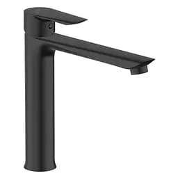 Змішувач для умивальника високий Imprese Vaclav 35 мм black matt f03506410AB Чорний матовий