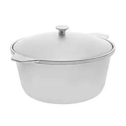 Каструля алюмінієва із кришкою 3 л, Полімет Сірий 83388