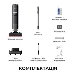Бездротовий миючий пилосос Dreame H15 Pro Heat - мініатюра 12