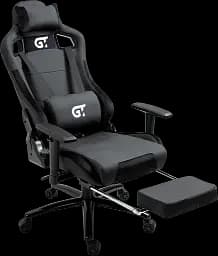 Геймерське крісло GT Racer чорне (X-5108 Black) - мініатюра 8