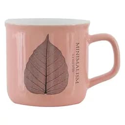 Чашка Limited Edition Minimalism, цвет коралловый, 350 мл (6583583)