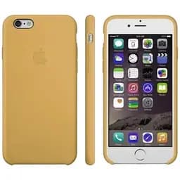 Чехол Apple для iPhone 6S/6 Leather Case Gold