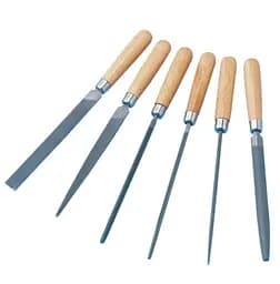 Набор напильников Wurth деревянная рукоятка L100 мм 6 предметов (07146174)