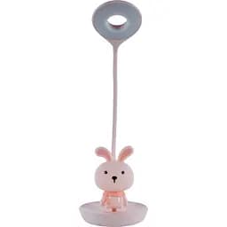 Настільна лампа Kite Bunny LED з акумулятором рожева (K24-492-1-2)