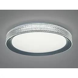 Люстра LED Diasha 46 Вт біла сіра 8 м²