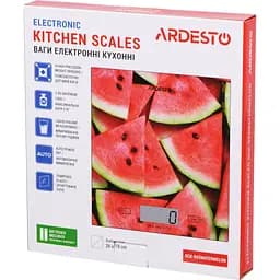 Ваги кухонні Ardesto SCK-893WATERMELON - мініатюра 5