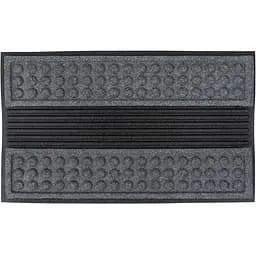 Килимок придверний MultyHome Scrape'n Brush 45x75 см сірий (165486)