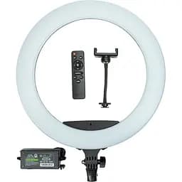 Кільцева LED лампа Puluz TBD0201422204 18" + штатив 2.1 м