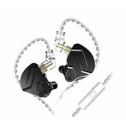 Наушники KZ ZSN Pro X с микрофоном black