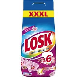 Стиральный порошок Losk Ароматерапия с эфирными маслами и ароматом Малазийских цветов 9 кг (793863)