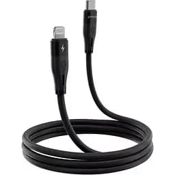 Кабель Proove Soft Silicone USB-C to Lightning 27W 1m Black (CCSO27002101) [130629]