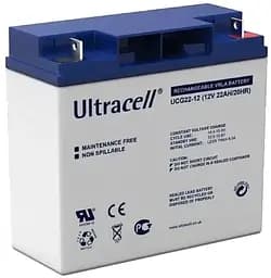 Акумуляторна батарея для ДБЖ Ultracell GEL 12 V / 22 А*ч (UCG22-12)