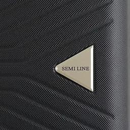 Валіза маленька під ручну поклажу Semi Line 20 дюймів (S) дюймів (S) ABS-Plastic Black (T5690-1) - мініатюра 9