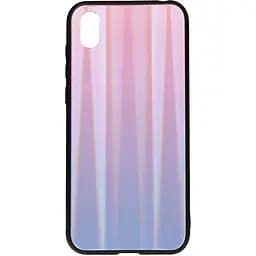 Чохол-накладка Toto Aurora Print Glass Case Xiaomi Redmi 7A Lilac