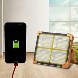 Прожекторний ліхтар D8 12000 mAH на сонячній батареї Power Bank - мініатюра 7
