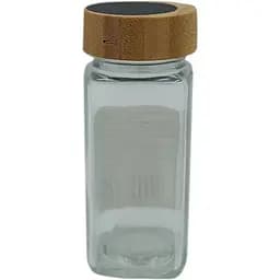 Емкость стеклянная для специй Vittora с деревянной крышкой 120 мл VT-9012 (136104)