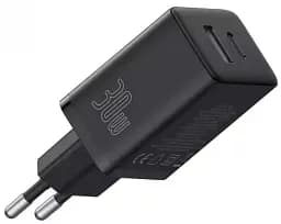 Мережевий зарядний пристрій Baseus Cube Fast Charger USB+Type-C 30W P10111404113-00 Black - мініатюра 2