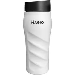 Термокружка Magio нержавеющая сталь 420 мл белая (1077МG)