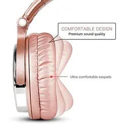 Навушники Oneodio Pro 10 без мікрофона rose gold - мініатюра 5