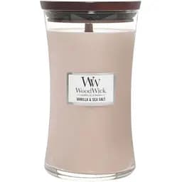 Свічка Woodwick Vanilla Sea Salt Large Ваніль та морська сіль 609 г (93191E)