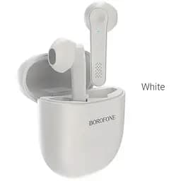 Навушники Borofone BE49 Serenity TWS бездротовий BT headset White