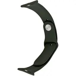 Ремешок Apple Watch Silicone 42/44/45/46/49 мм Dark Olive S (35) (34)