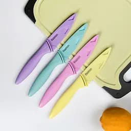 Кухонний ніж Fissman Caramella у чохлі 10 см в асортименті (2550) - мініатюра 6