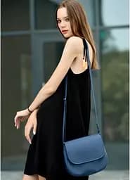Сумка кросбоді Sambag Rose BZN синій 20 х 24 х 7 см (94000015) - мініатюра 3