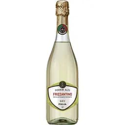 Ігристе вино Poderi Alti Frizzantino Emilia Bianco Secco-Dry біле сухе 10% 0.75 л