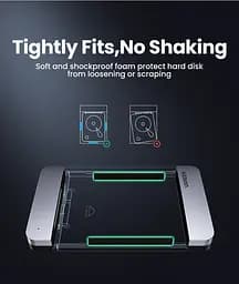 Зовнішня кишеня для накопичувача UGREEN CM300 2.5-Inch SATA External Hard Drive Enclosure(UGR-70499) (UGR-70499) - мініатюра 4