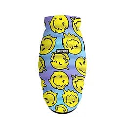 Курточка для собак Waudog Clothes малюнок Смайли на блакитному M47 В 69-73 см С 41-45 см - мініатюра 4