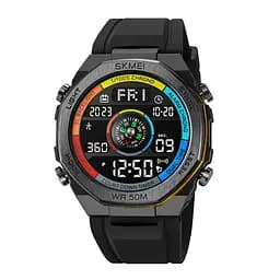 Наручний годинник чоловічий 2209CLGD Colorful-Gold STOPPED Skmei acs0030146