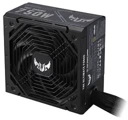 Блок живлення Asus 750 ВтTUF Gaming, Black, 80+ Bronze, Active PFC, 135 мм, 4xMolex / 8xSATA / 4x6+2-pin / 2x4+4-pin / 1x20+4-pin, захист OPP/OVP/UVP/SCP/OCP/OTP (TUF-GAMING-750B) - мініатюра 2