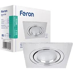Світильник точковий Feron DL6120  MR16 білий квадрат G5.3 (32672)