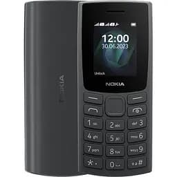 Мобільний телефон Nokia 105 SS 2023 Charcoal (1GF019EPA2C01)