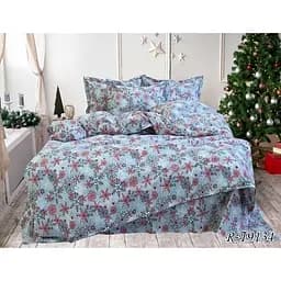 Комплект постільної білизни TAG Tekstil Євро 000210574 (R-T9134)