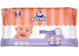 Вологі серветки Panda, 64 шт.