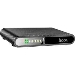 Джерело безперебійного живлення для роутерів Hoco DB63 Portable DC UPS 5/9/12V 10000 mAh чорний