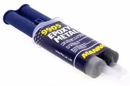 Клей епоксидний для металу MANNOL Epoxy Metall 30 г шприц 9905 - мініатюра 4