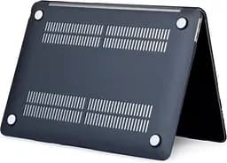 Пластикова накладка [верх та низ] Hardshell Crystal Case для Apple MacBook Air 13.6" M2 A2681 2022 [Black] [77497] - мініатюра 3