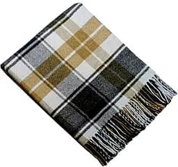 Плед бавовняний Vladi Валенсія Picnic 140х200 біло-каст-пісок