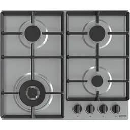Варильна поверхня газова Gorenje 60 см чугун конфорка Wok нержавіюча сталь - мініатюра 2